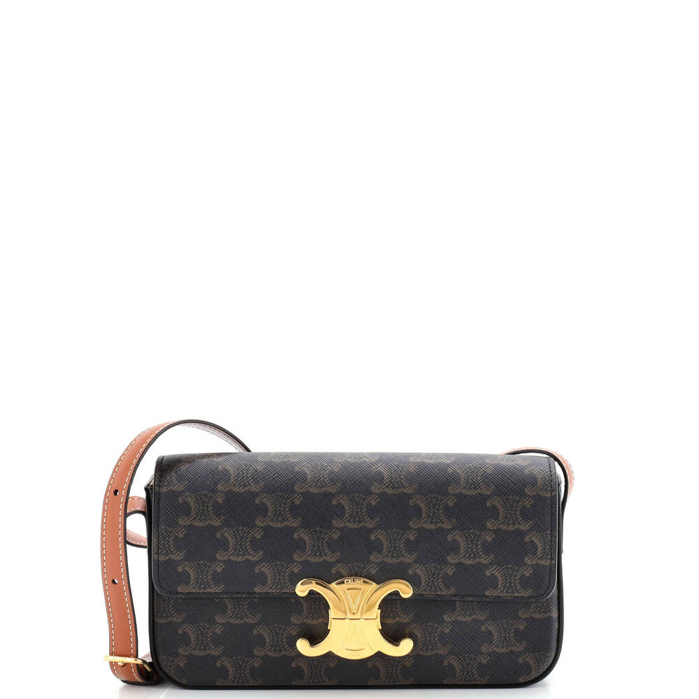 Celine Triomphe East-West Shoulder Bag #258184C21B